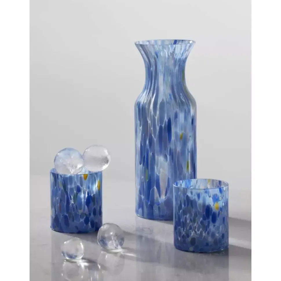 Magnor Swirl Karaffel/vase Blå