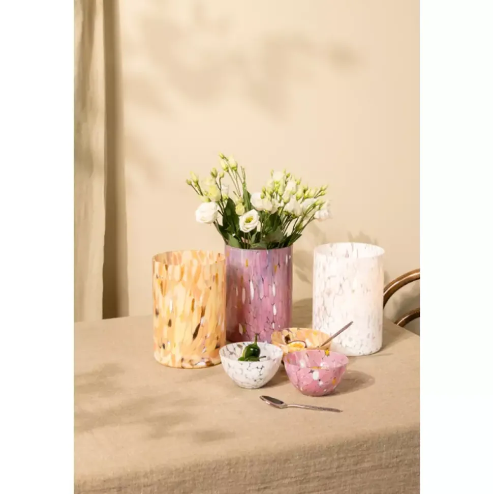 Magnor Swirl Lykt/vase Brun 19cm