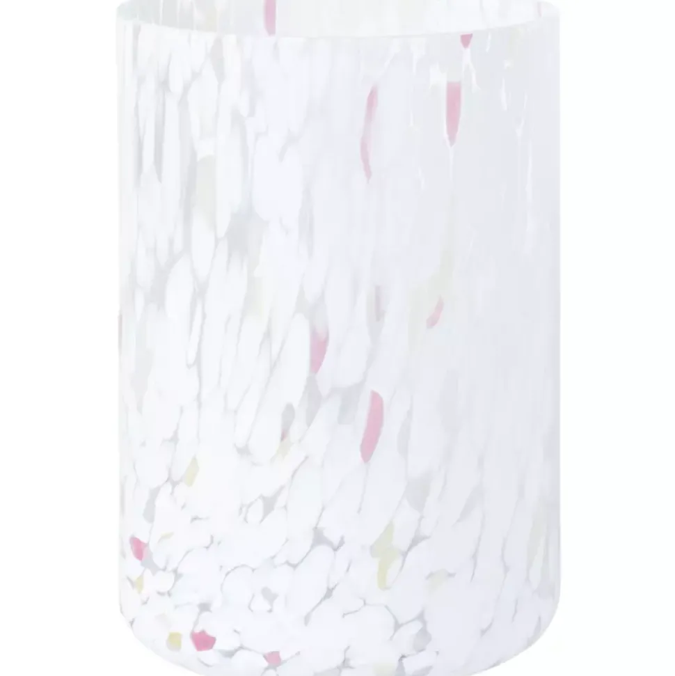 Magnor Swirl Lykt/vase Hvit 19cm