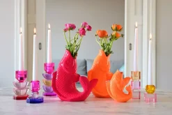 Mamsell Koi Fiskevase XS Neonrosa