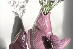 Mamsell Koi Fiskevase XS Regnbuefiolett