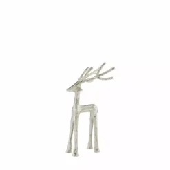 Marlinne Hjort 13,5 X 7,25 X 25 Cm, Sølv