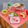 Matboks Med Romdeler Rosa