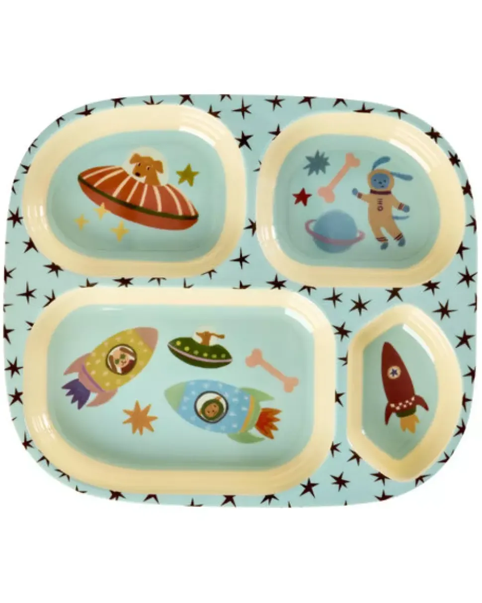 Melaminasjett Romdelt Dogs In Space