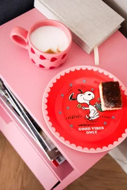 Melamin Asjett Snoopy Rød