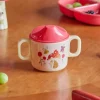Melamin Babykopp Pink Happy Forest