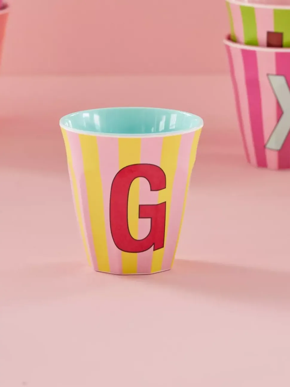 Melamin Bokstavkopp G H9