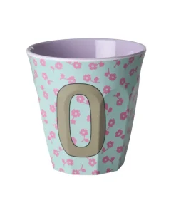 Melamin Bokstavkopp Jente O