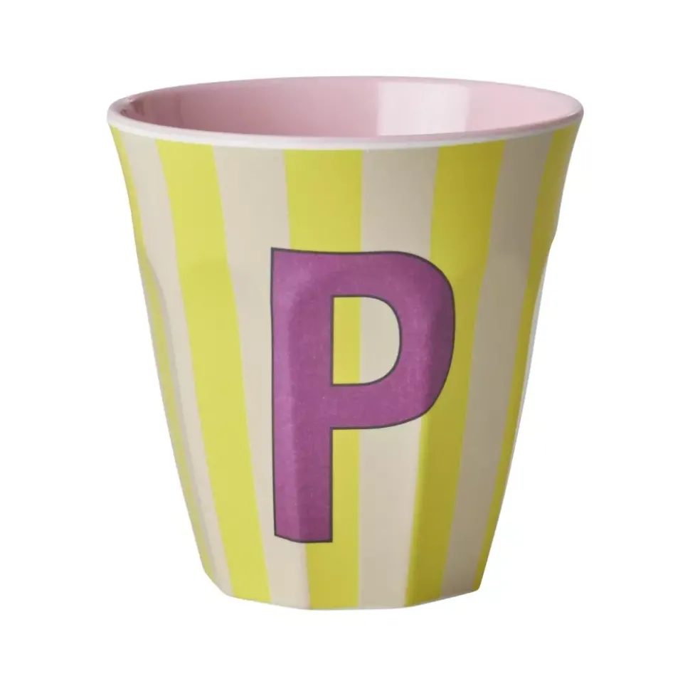 Melamin Bokstavkopp P H9
