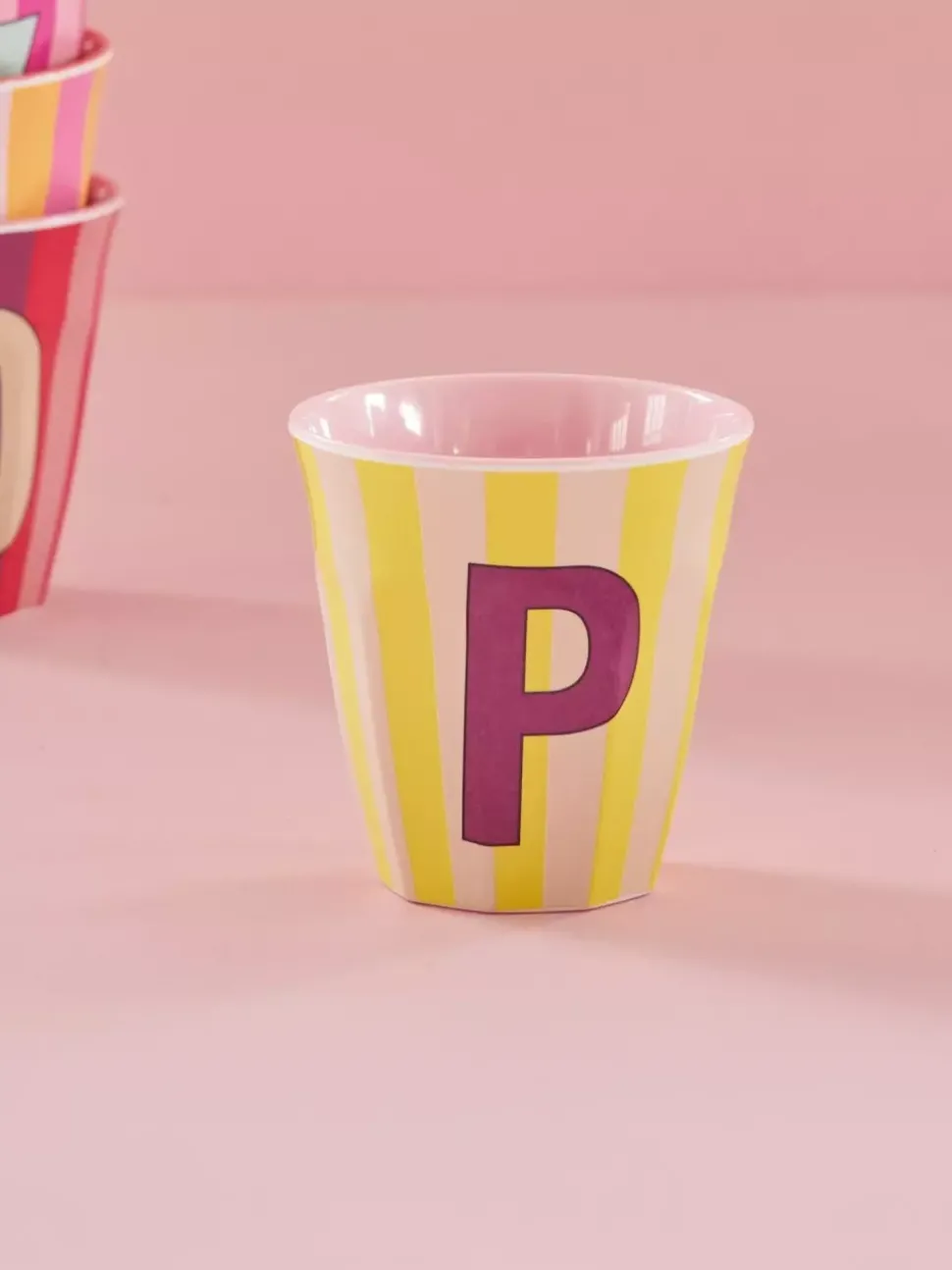 Melamin Bokstavkopp P H9