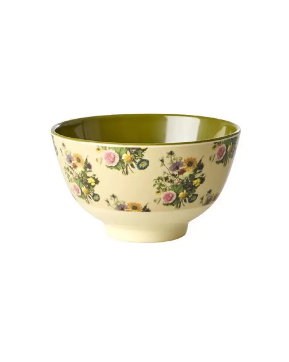 Melaminbolle Retro Bouquet 300ml