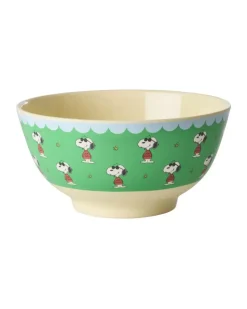 Melaminbolle Snoopy Grønn 700ml