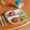 Melamin Gavesett Barn/Baby Blue Happy Forest