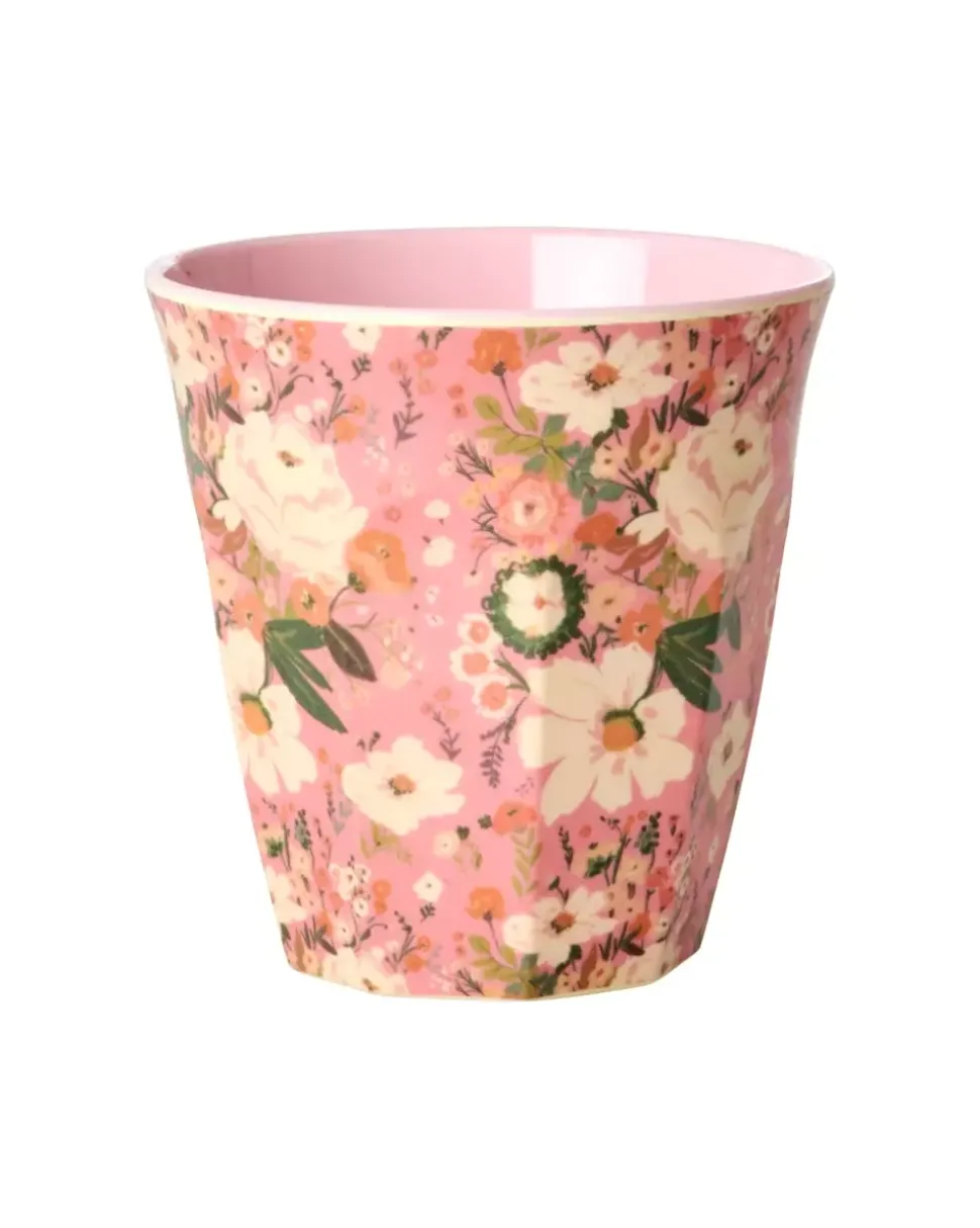 Melaminkopp Alison Flower H9