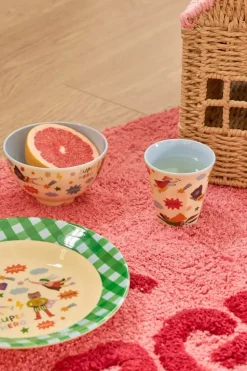 Melaminkopp Barn Hero Print Blå