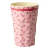 Melaminkopp Candy Cane H13
