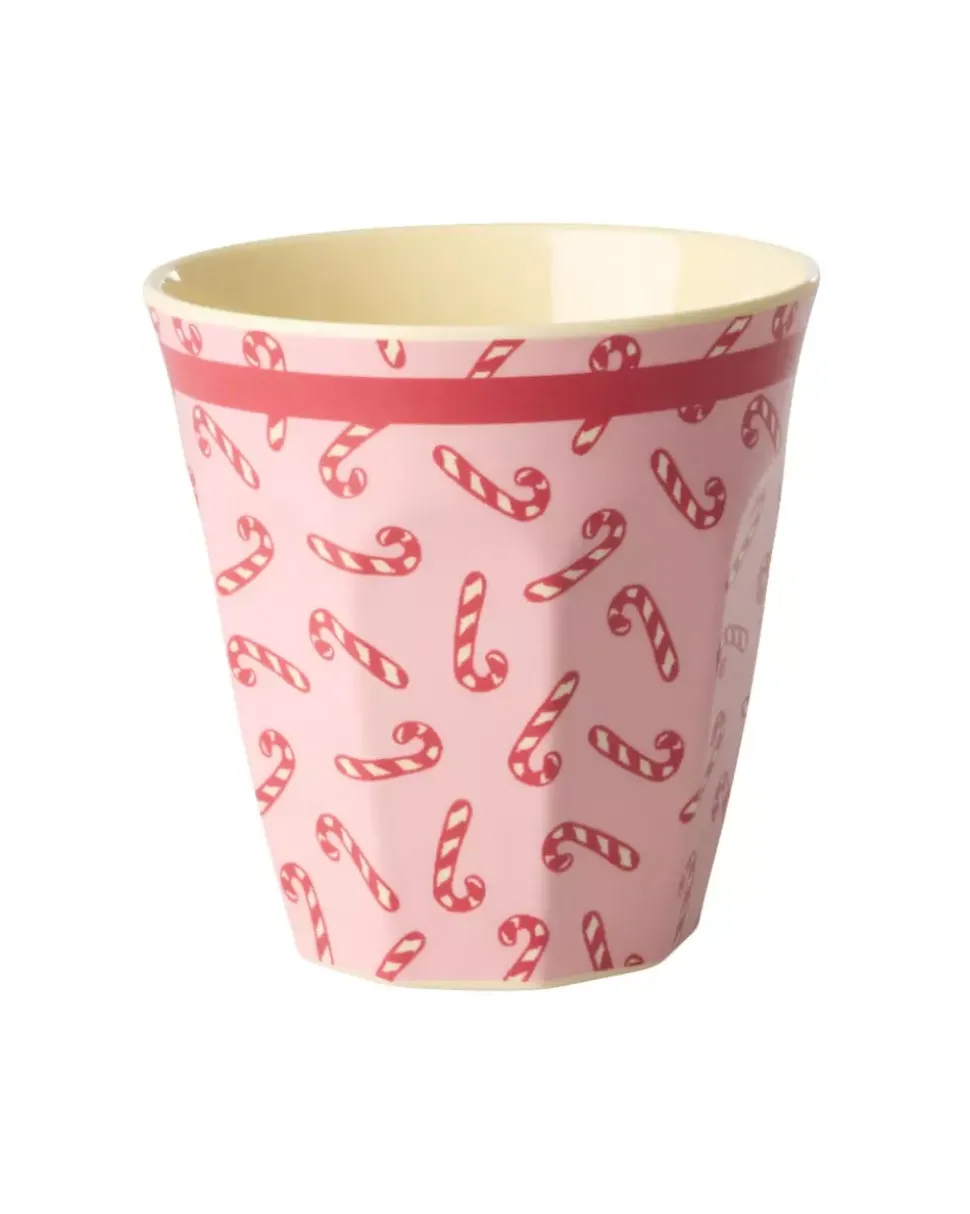Melaminkopp Candy Cane H9