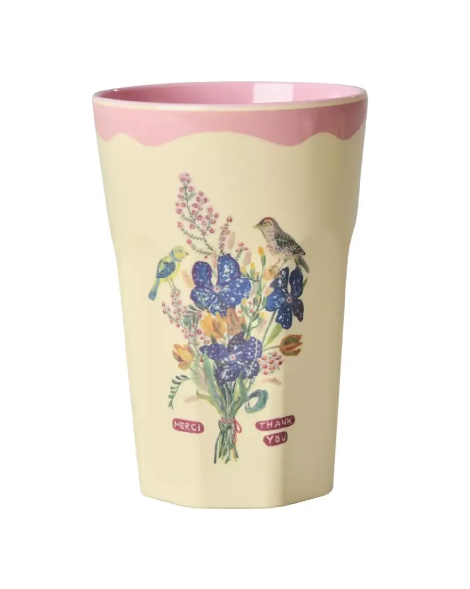 Melaminkopper Nathalie Lété S/2 Rosa