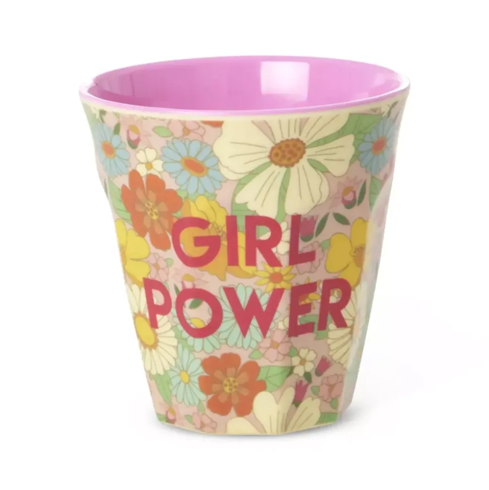 Melaminkopp Flower Power H9