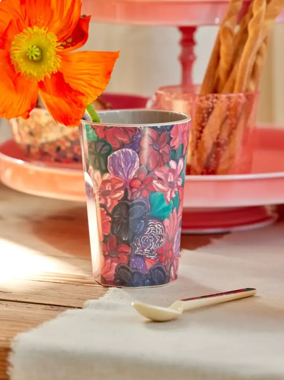 Melaminkopp Forest Flower H13