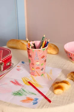 Melaminkopp Kids In Paris Rosa H13