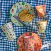 Melaminkopp Med Blått Kids In Paris Print - Medium - Blå - 250 Ml