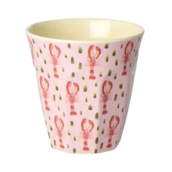 Melaminkopp Pink Lobster H9