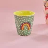 Melaminkopp Rainbow And Stars H9