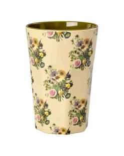 Melaminkopp Retrol Bouquet H13