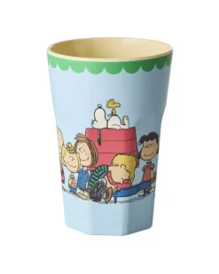 Melaminkopp Snoopy Blå H13