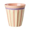 Melaminkopp Stripy Love H9