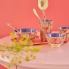 Melaminkopp Swedish Flower H9