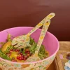 Melamin Salatbestikk Flower Power