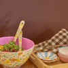 Melamin Salatbolle Flower Power