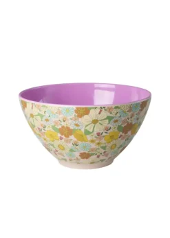 Melamin Salatbolle Flower Power