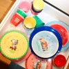 Melamintallerken Snoopy Gul