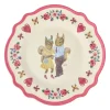 Melamin Vintage Middagstallerken Nathalie Lété Pink Kiss