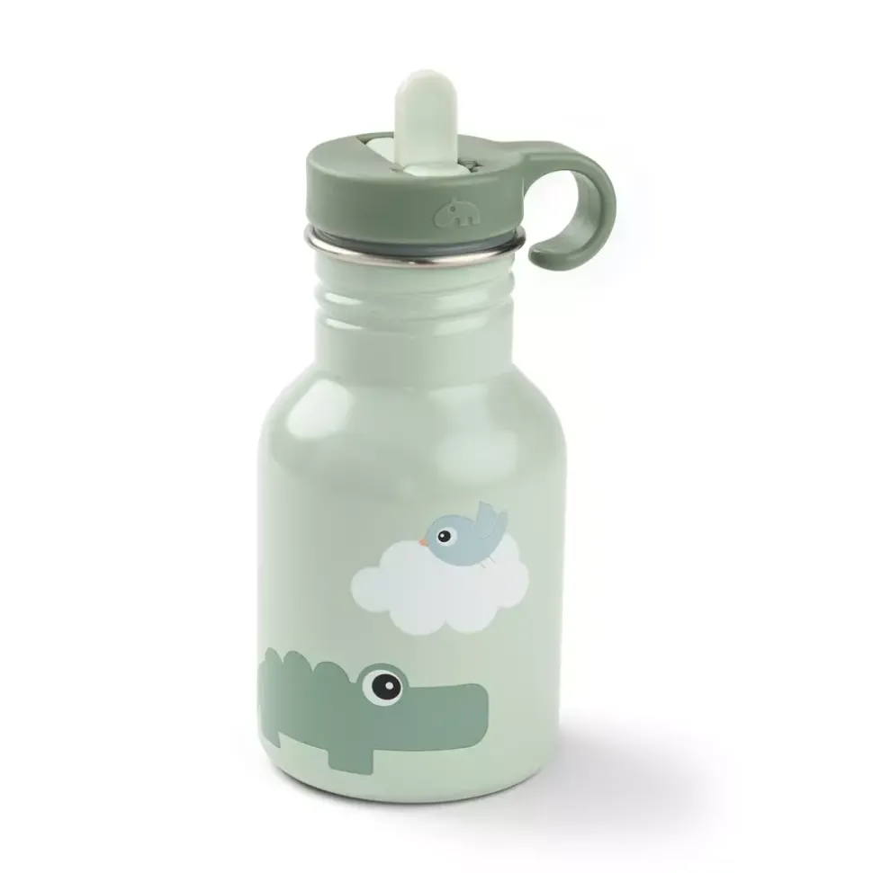 Metallflaske Playground Grønn 350 Ml