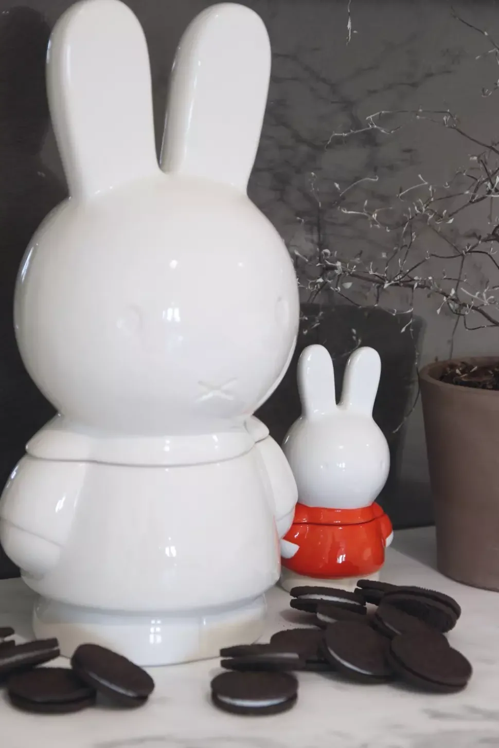 Miffy Keramikkboks Rød