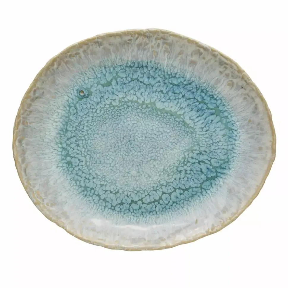 Milla Tallerken Blå Keramikk
