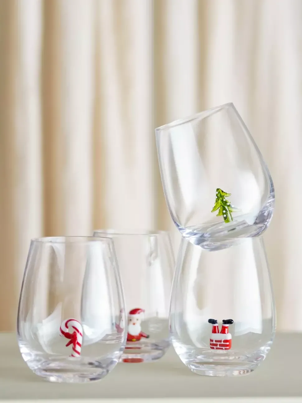 Misa Drikkeglas, Multipakk, Sett av 4, Klar, Glass