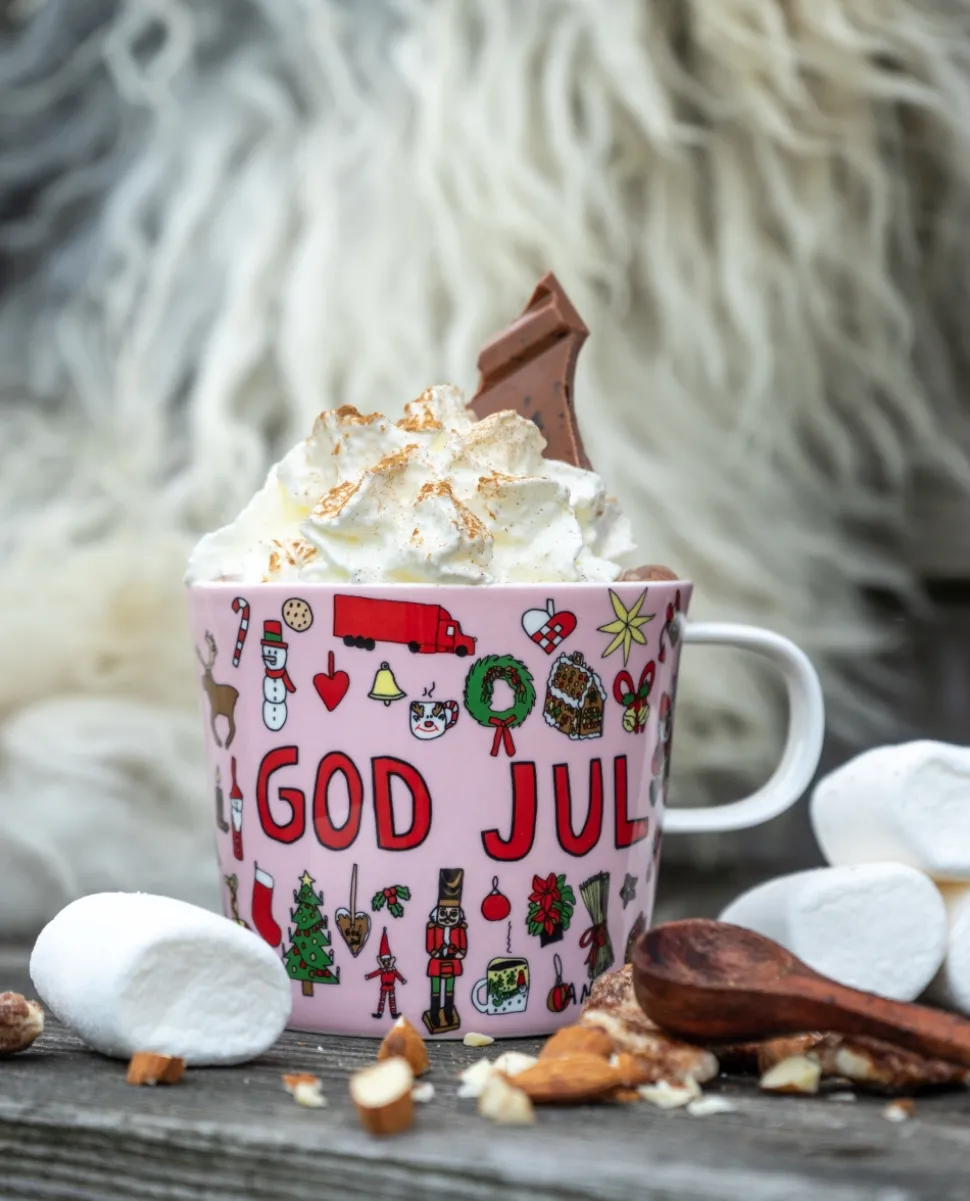 Modern House - Anette Moi - Krus - 27 cl God Jul Rosa