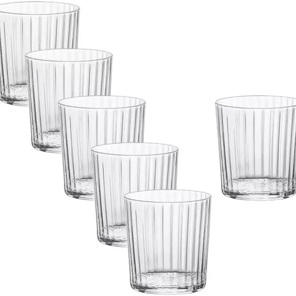 Modern House - Aqua - Vannglass 6-pk - 35 cl
