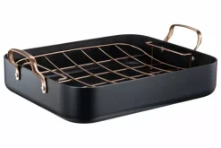 Modern House - Black Copper - Stekeform m/rist - 8,5 l