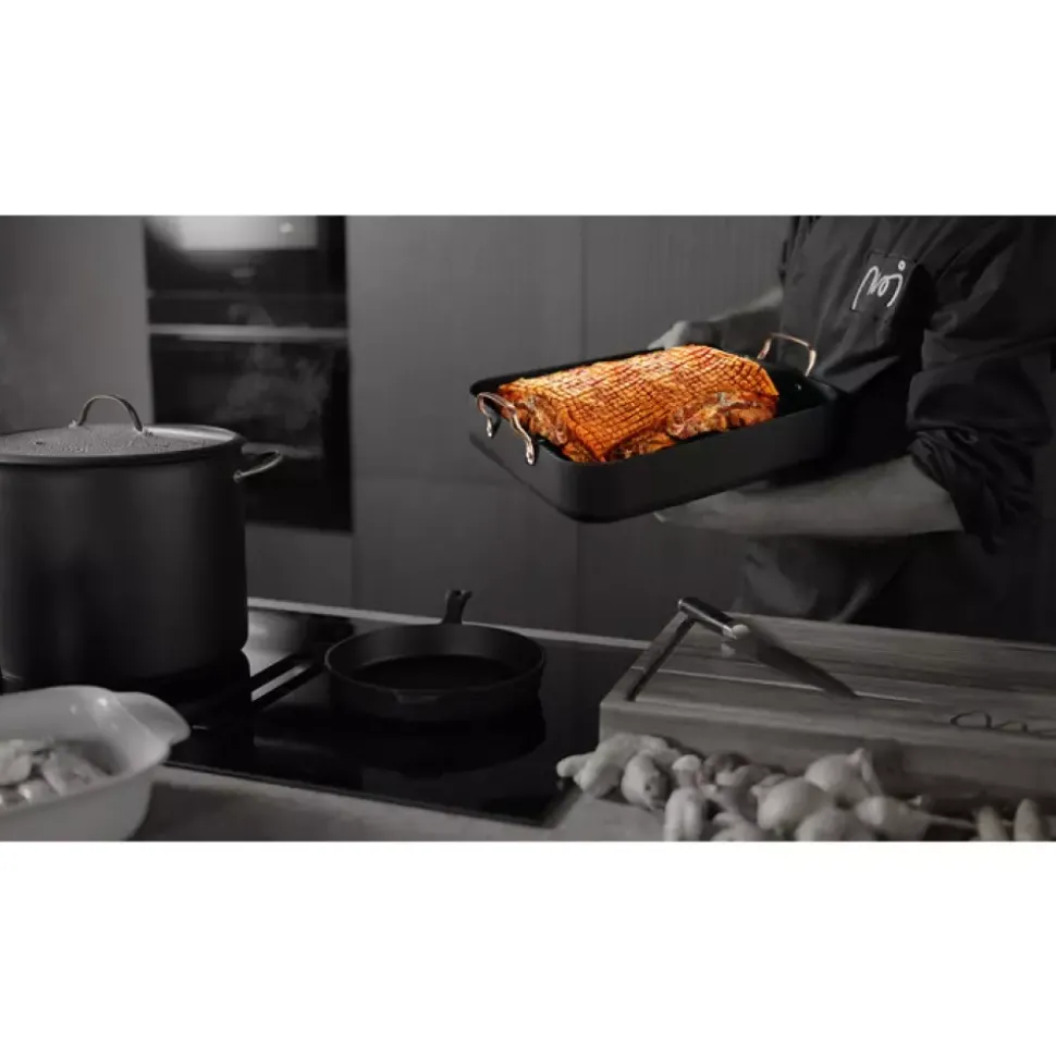 Modern House - Black Copper - Stekeform m/rist - 8,5 l