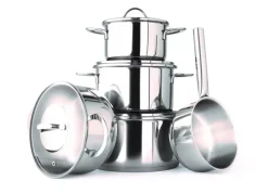 Modern House - Kitchen Essentials Steel - Grytesett s/5 - 1,4/ 1,8/ 2,8/ 3,5/ 5,2 l