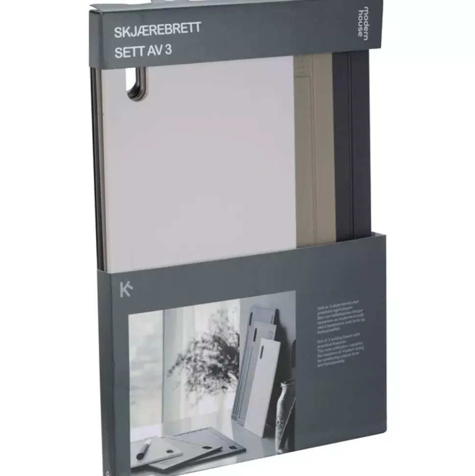 Modern House - Kitchen Things - Skjærebrett s/3