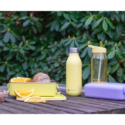 Modern House - Smart bottle - Drikkeflaske Gul 0,5 l