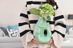 Monsieur Carafon Fiskevase L - Hvit