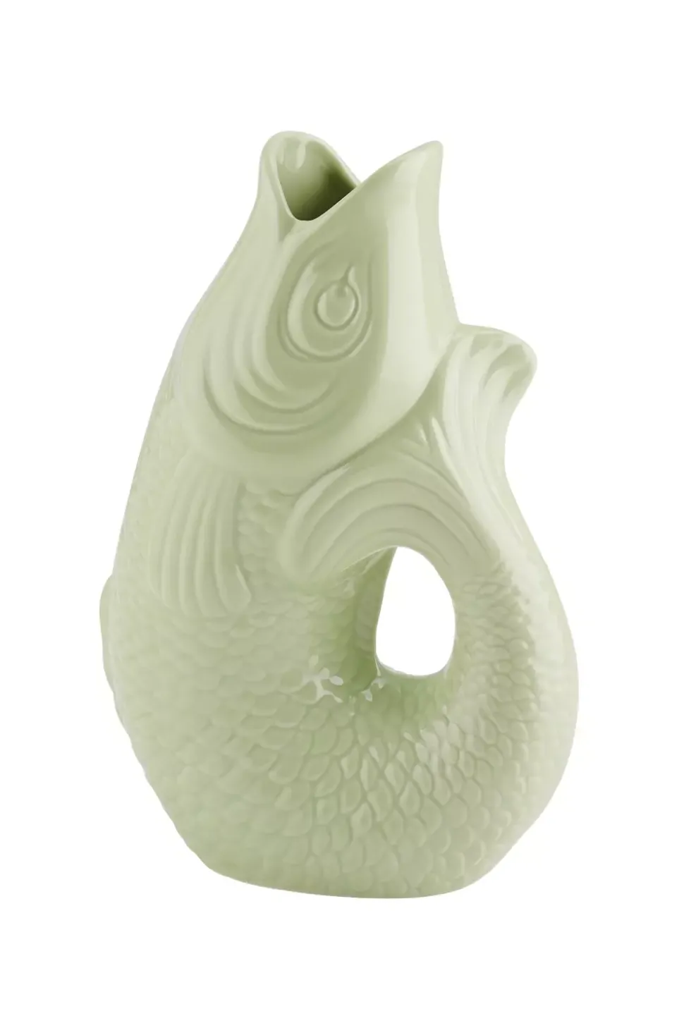Monsieur Carafon Fiskevase S - Sjøgrønn